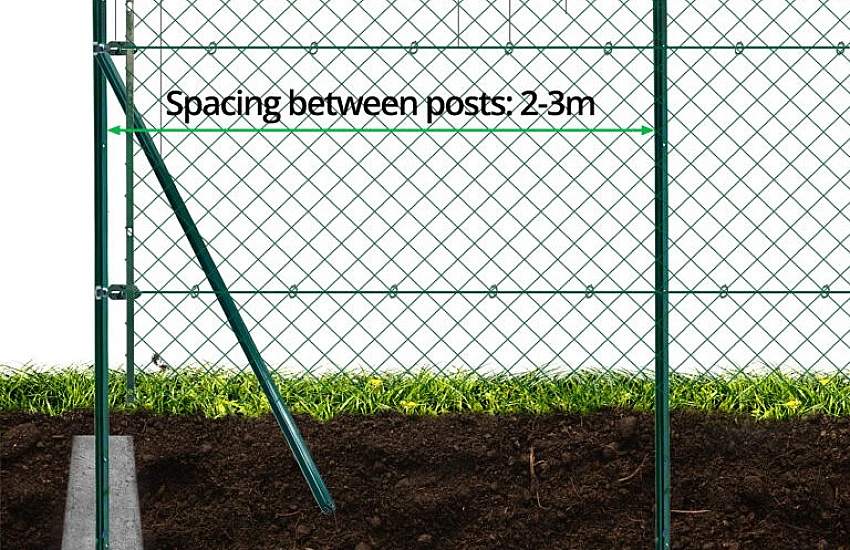 Montaż siatki w Siewierzu